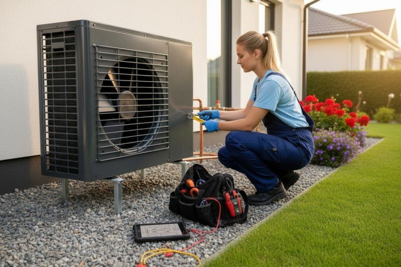 Heat Pump Repair detail