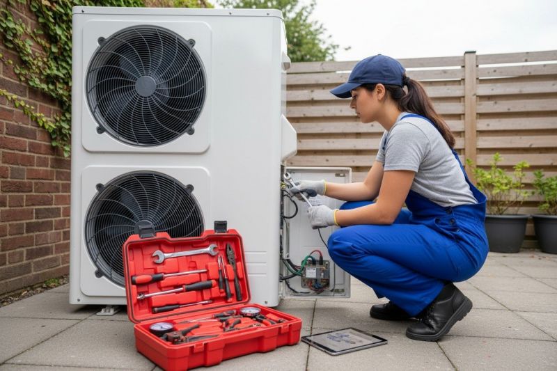 Heat Pump Repair detail